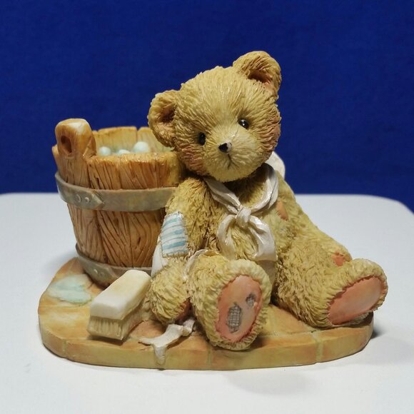 Cherished Teddies Joshua Love Repairs All Figurine Enesco 950556 Hamilton Gifts - Picture 1 of 10